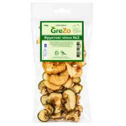 Фруктові чіпси №2 GreZo для птахів і гризунів, 40 г Фруктові чіпси №2 GreZo для птахів і гризунів, 40 г