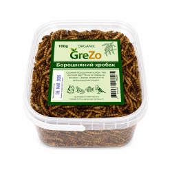 Борошняний хробак сушений GreZo, 100 г Борошняний хробак сушений GreZo, 100 г